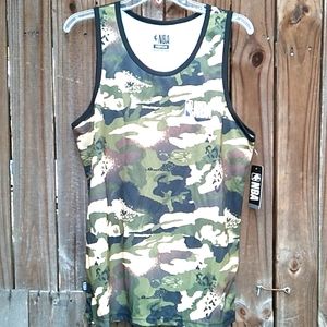 NBA Green Camo Men's Tank Top  ( M)